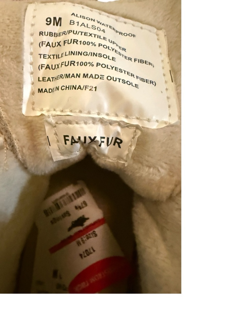 JBU by Jambu “Alison” Waterproof Duck Boots, Tan/Black. Women’s Size 9. NWT. - Picture 7 of 8